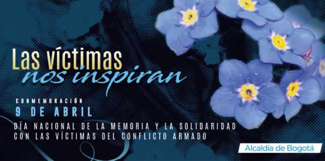 Así conmemorará Bogotá, el día por la Memoria y la Solidaridad con las Víctimas del Conflicto Armado 