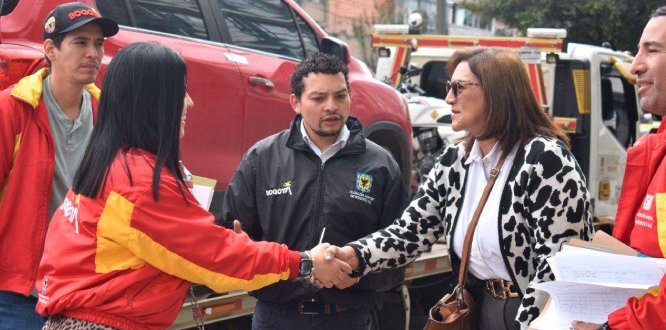 Operativo en la carrera 50: recuperación del espacio público