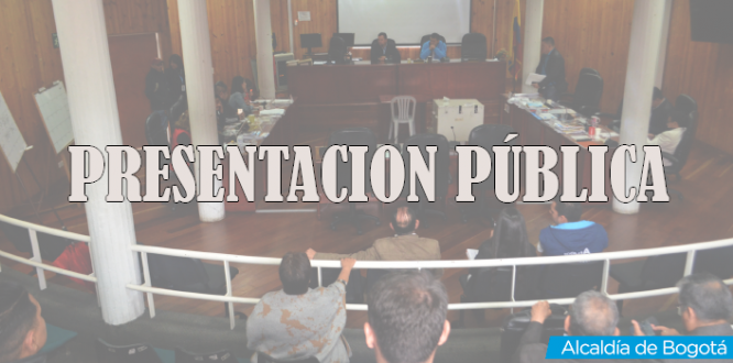 Presentación pública del Contrato que ejecutará los Encuentros de Juventud 2019 en la localidad de Puente Aranda