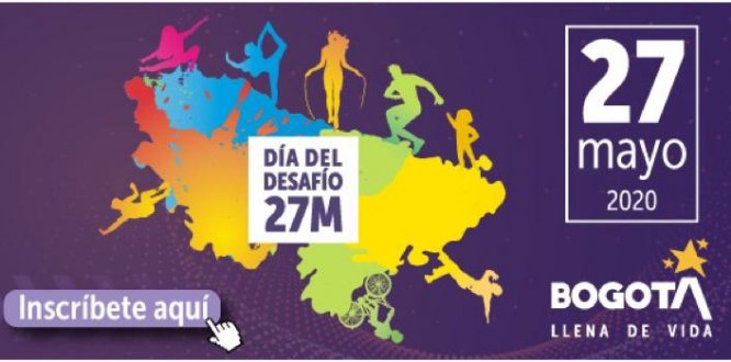 ¡Puente Aranda participa en el desafío 27M, Bogotá llena de vida!
