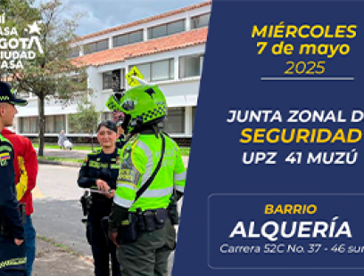Junta Zonal de Seguridad UPZ 41 MUZU