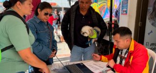 Primera brigada médico-veterinaria en Puente Aranda